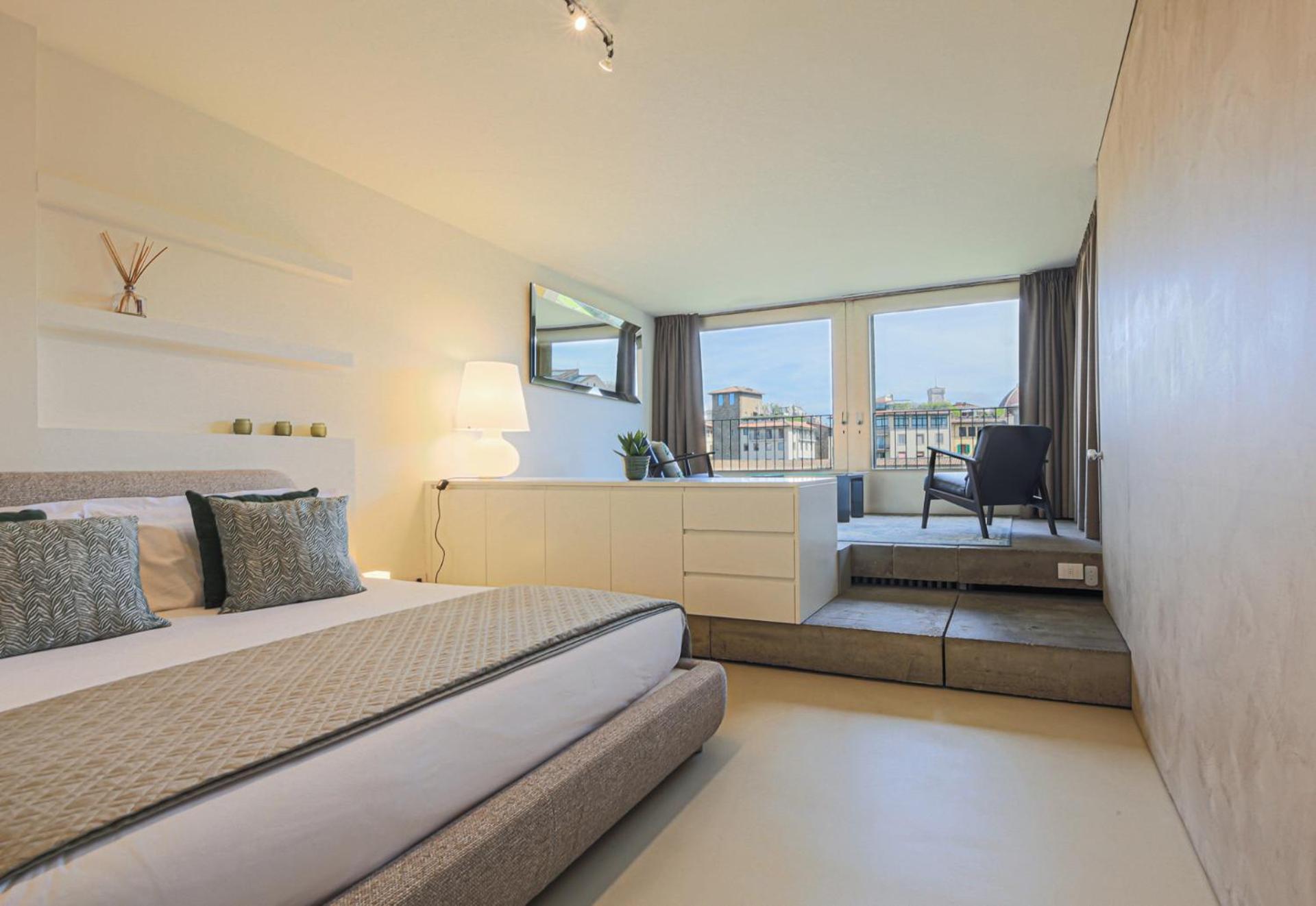 Florence- Vasari Luxury With View Apartamento *